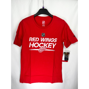 Detroit Red Wings detské tričko Apro Wordmark Ss Ctn Tee