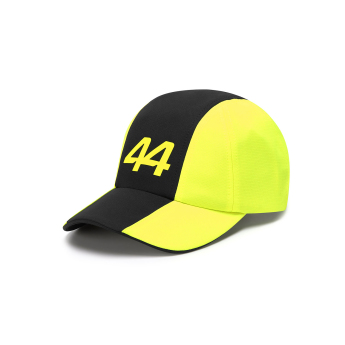 Mercedes AMG Petronas čiapka baseballová šiltovka Lewis Hamilton yellow with a black stripe F1 Team 2024