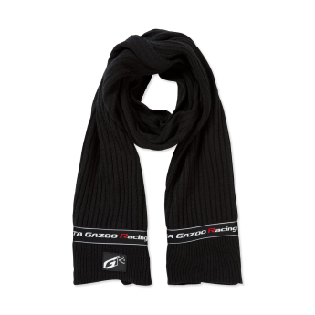 Toyota Gazoo Racing zimný šál GR Logo black 2024