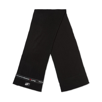Toyota Gazoo Racing zimný šál GR Logo black 2024