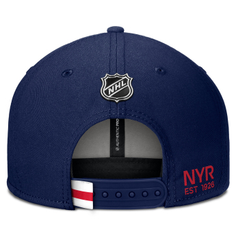 New York Rangers čiapka flat šiltovka AP Rink Prime Structured Mid Crown Adj. Squarevisor Snapback