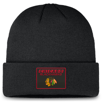 Chicago Blackhawks zimná čiapka Authentic Pro Rink Prime Cuffed Beanie