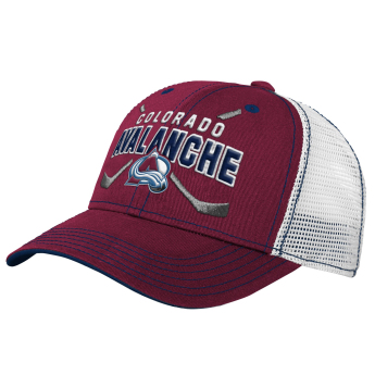 Colorado Avalanche detská čiapka baseballová šiltovka Lockup Meshback Adjustable