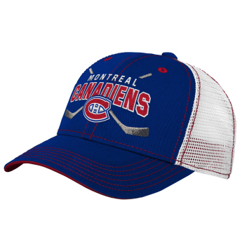 Montreal Canadiens detská čiapka baseballová šiltovka Lockup Meshback Adjustable