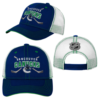 Vancouver Canucks detská čiapka baseballová šiltovka Lockup Meshback Adjustable