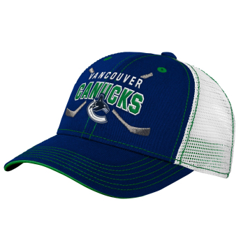 Vancouver Canucks detská čiapka baseballová šiltovka Lockup Meshback Adjustable
