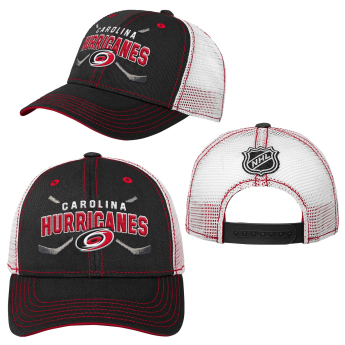 Carolina Hurricanes čiapka baseballová šiltovka Lockup Meshback Adjustable