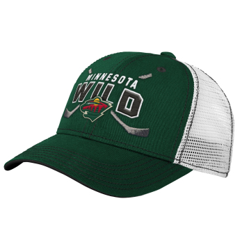 Minnesota Wild čiapka baseballová šiltovka Lockup Meshback Adjustable