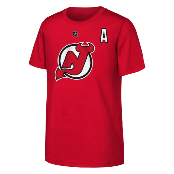 New Jersey Devils detské tričko Ondřej Palát Flat Alt.Captains N&N Ss