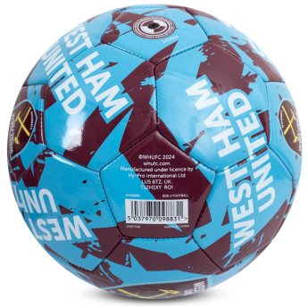 West Ham United futbalová lopta Graffiti  - size 5