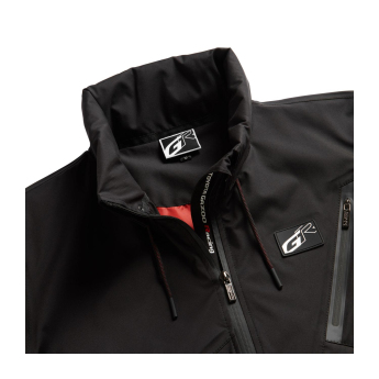 Toyota Gazoo Racing pánska bunda s kapucňou GR Rain black 2024
