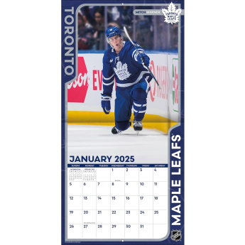 Toronto Maple Leafs kalendár 2025 Wall Calendar