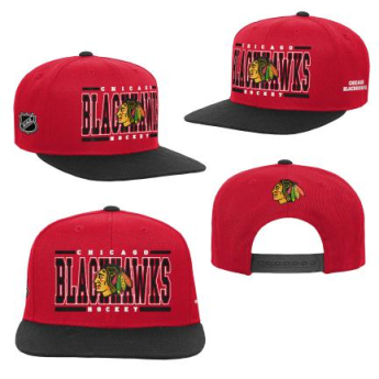 Chicago Blackhawks detská čiapka flat šiltovka Retro Deadstock Snapback