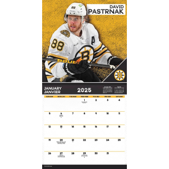 NHL produkty kalendár Superstars 2025 Wall Calendar