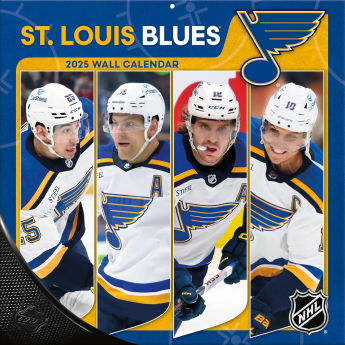St. Louis Blues kalendár 2025 Wall Calendar