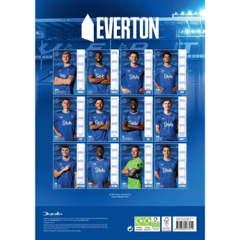FC Everton kalendár 2025