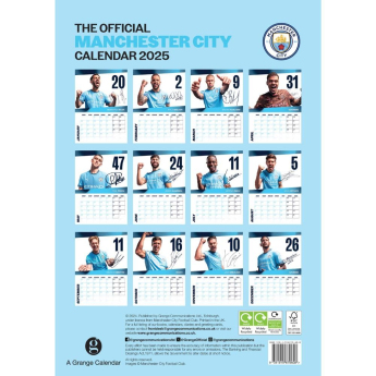 Manchester City kalendár 2025