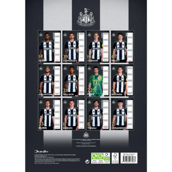 Newcastle United kalendár 2025