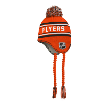 Philadelphia Flyers detská zimná čiapka Jacquard Tassel Knit With Pom