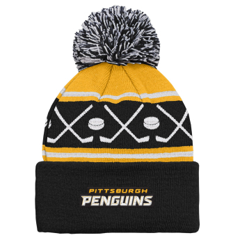 Pittsburgh Penguins detská zimná čiapka Face-Off Cuff Pom