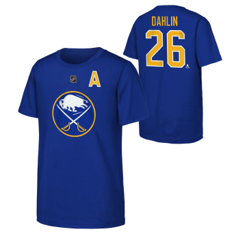 Buffalo Sabres detské tričko Flat Alt.Captains N&N Ss Tee