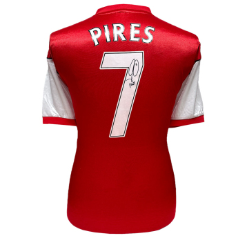 Legendy futbalový dres Arsenal FC Pires Signed Shirt