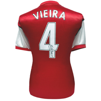 Legendy futbalový dres Arsenal FC 2020-2021 Vieira Signed Shirt