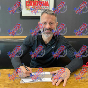 Legendy futbalový dres Manchester United FC 2021-2022 Giggs Signed Shirt