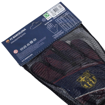 FC Barcelona detské brankárske rukavice Fuse Goalkeeper Gloves Yths 79-86mm palm width
