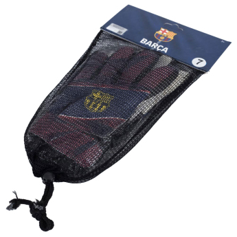FC Barcelona detské brankárske rukavice Fuse Goalkeeper Gloves Yths 79-86mm palm width