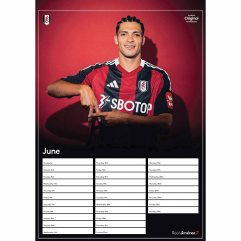 Fulham kalendár 2025