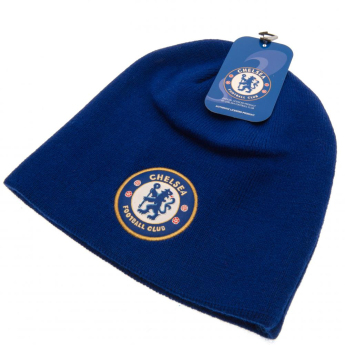 FC Chelsea zimná čiapka basic royal blue
