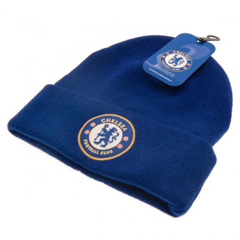 FC Chelsea zimná čiapka knitted royal blue