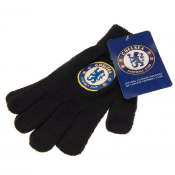 FC Chelsea detské rukavice black junior