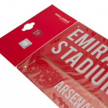 FC Arsenal ceduľa na stenu colour