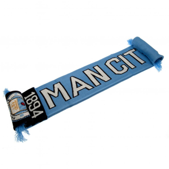 Manchester City zimný šál nero