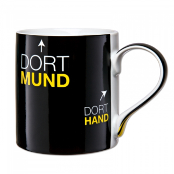 Borussia Dortmund hrnček black BVB