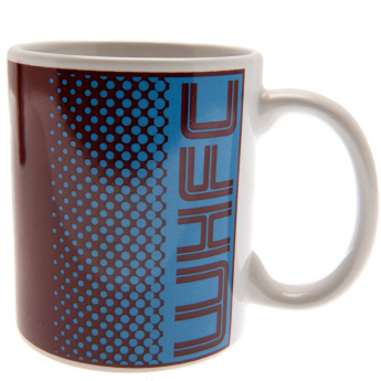 West Ham United hrnček fade
