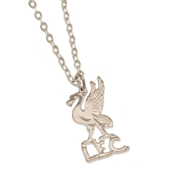 FC Liverpool retiazka na krk s príveskom plated bird