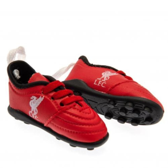 FC Liverpool mini topánky do auta red logo