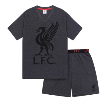 FC Liverpool pánske pyžamo SLab grey