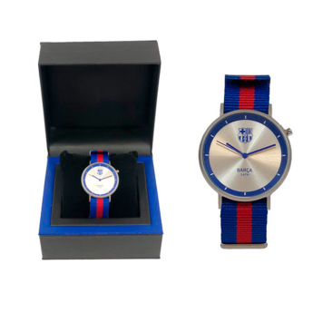 FC Barcelona hodinky ultima nylon strap