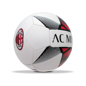 AC Milano futbalová lopta white
