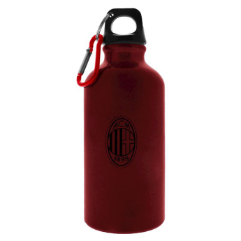 AC Milano fľaša na pitie alu red