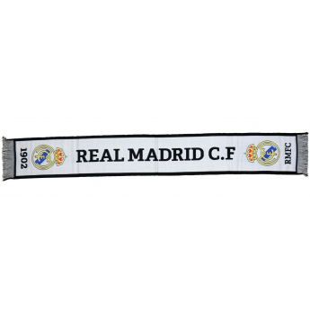 Real Madrid zimný šál No3 white