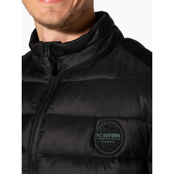 Bayern Mníchov pánska bunda winter Quilted black