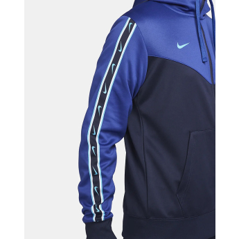 FC Chelsea pánska mikina s kapucňou Zip Repeat navy