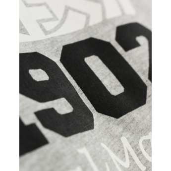 Real Madrid pánske tričko Crest grey