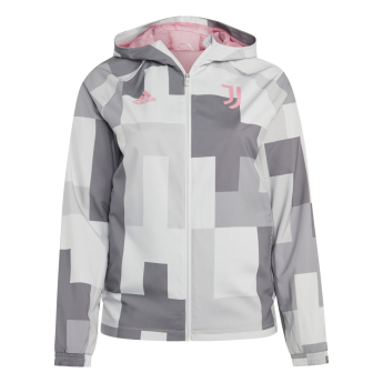 Juventus Torino pánska bunda s kapucňou Windbreaker Graphic