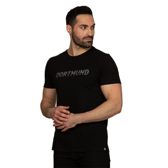 Borussia Dortmund pánske tričko Basic black
